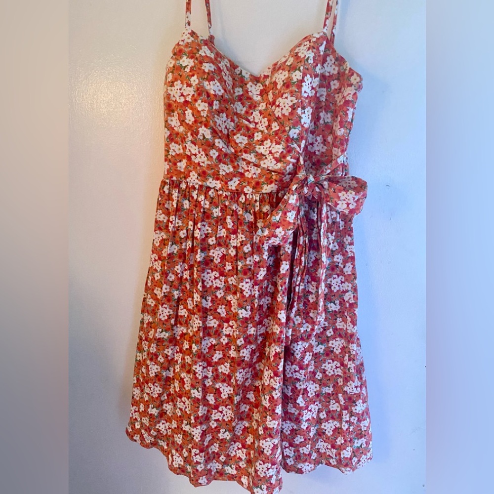 Easy Wear El Corte Inglés pink and white floral sundress. Size 38 or Small